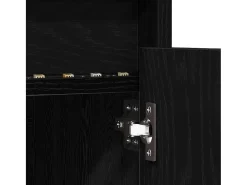 Gabinete de TV Negro 100 x 34 x 50 cm Madera contrachapada