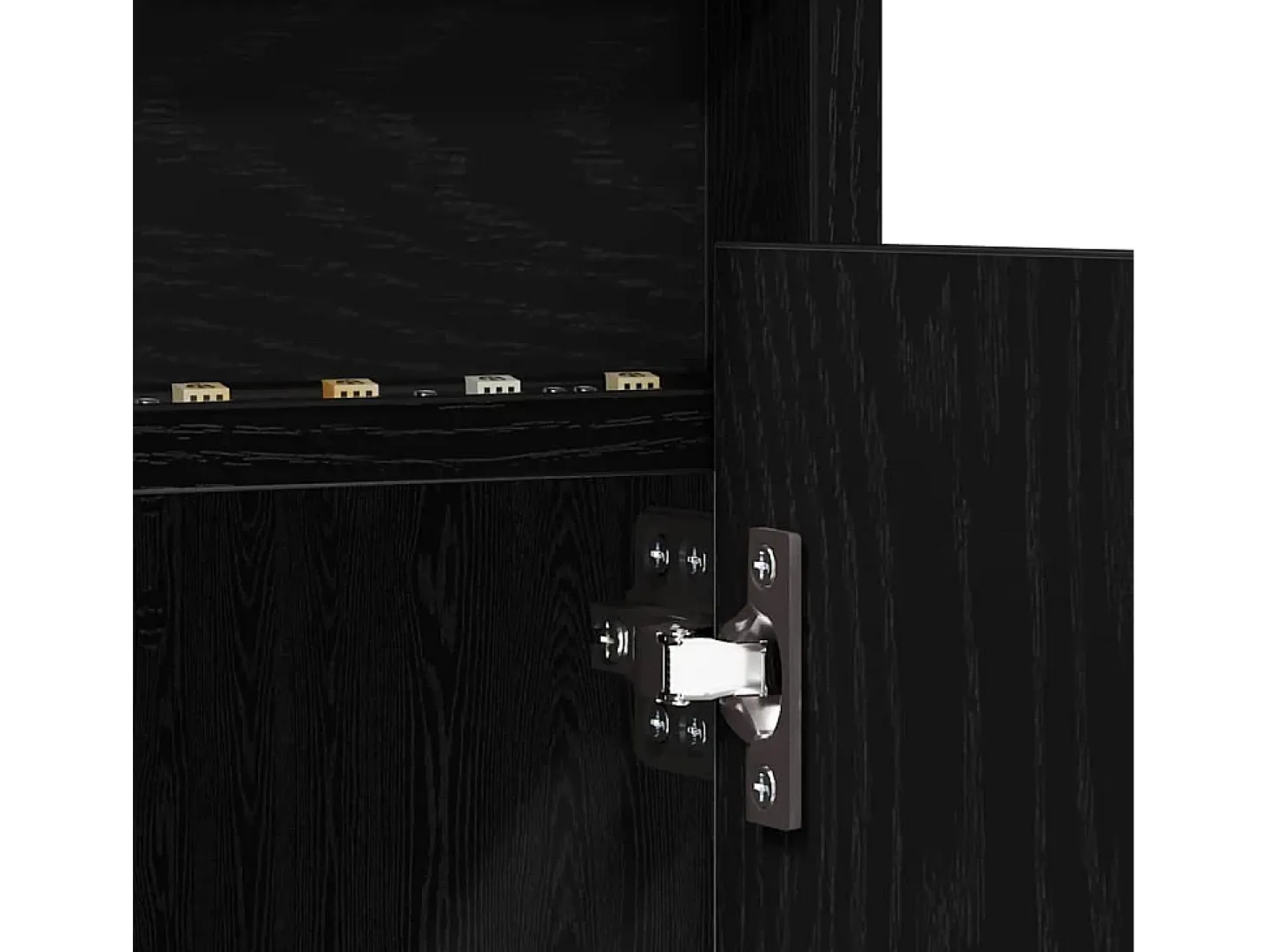 Gabinete de TV Negro 100 x 34 x 50 cm Madera contrachapada