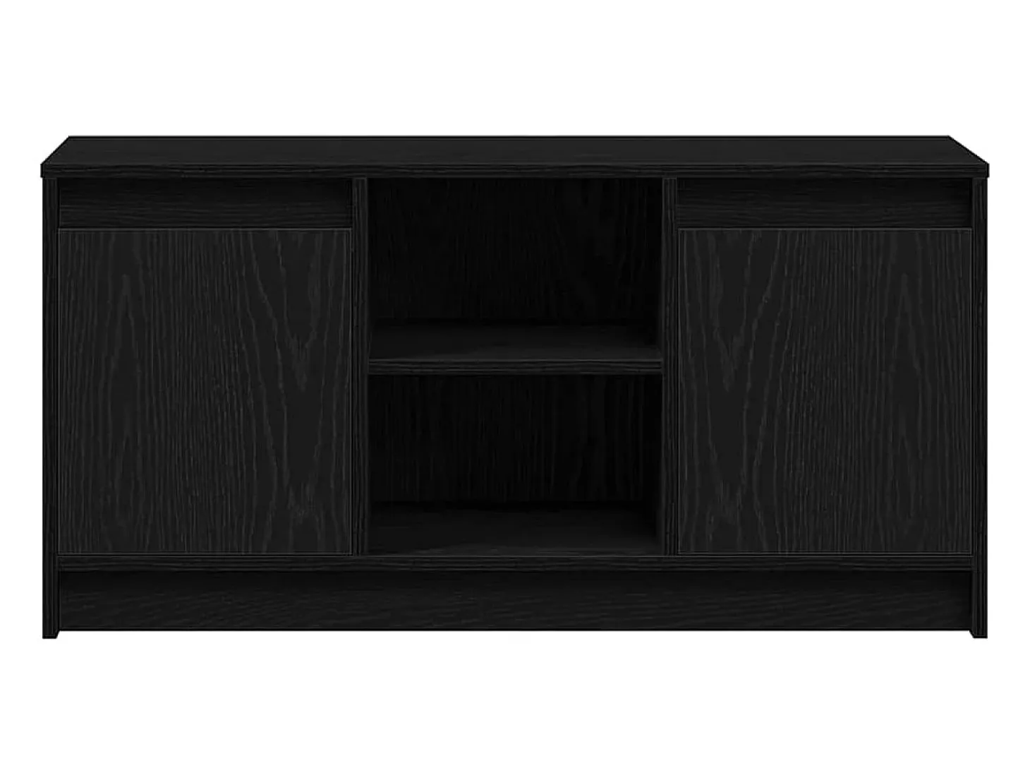 Gabinete de TV Negro 100 x 34 x 50 cm Madera contrachapada