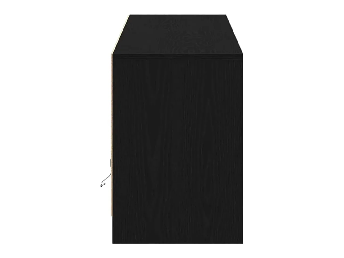 Gabinete de TV Negro 100 x 34 x 50 cm Madera contrachapada
