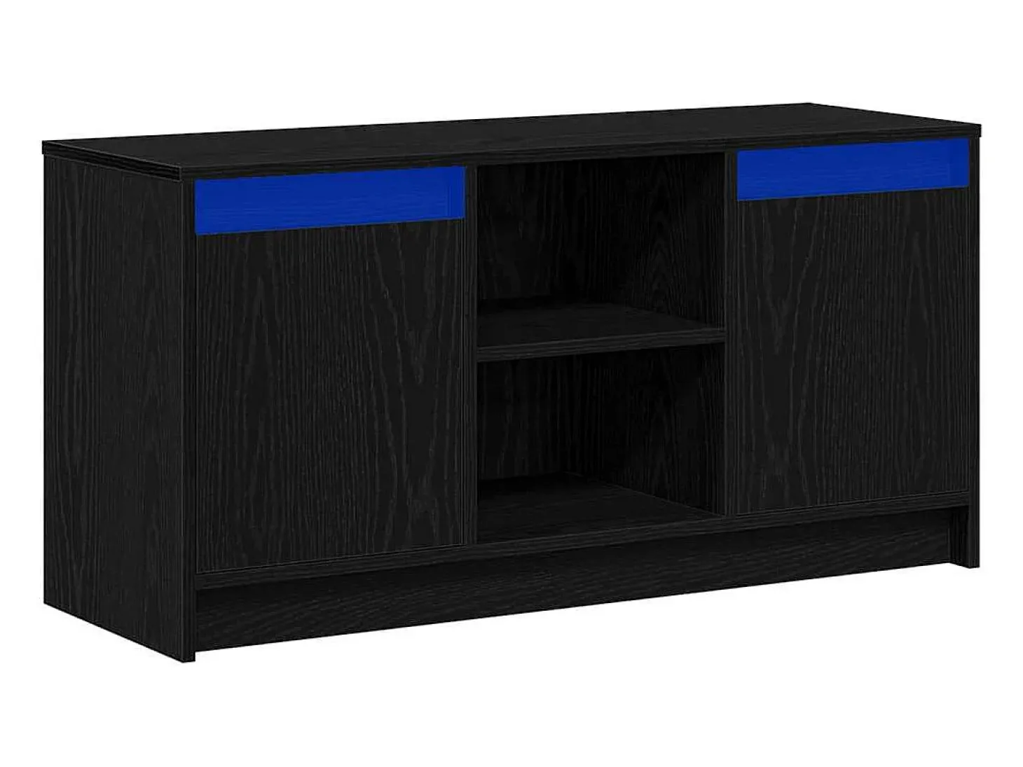 Gabinete de TV Negro 100 x 34 x 50 cm Madera contrachapada