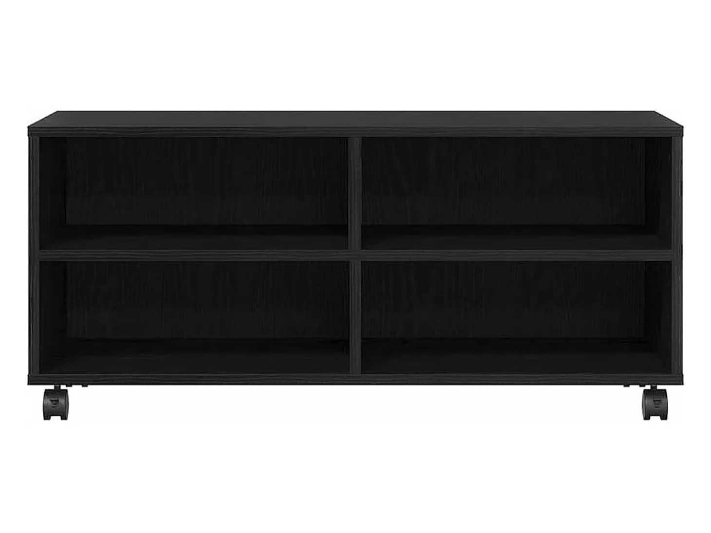 Gabinete de TV Negro 90 x 35 x 35 cm Madera contrachapada