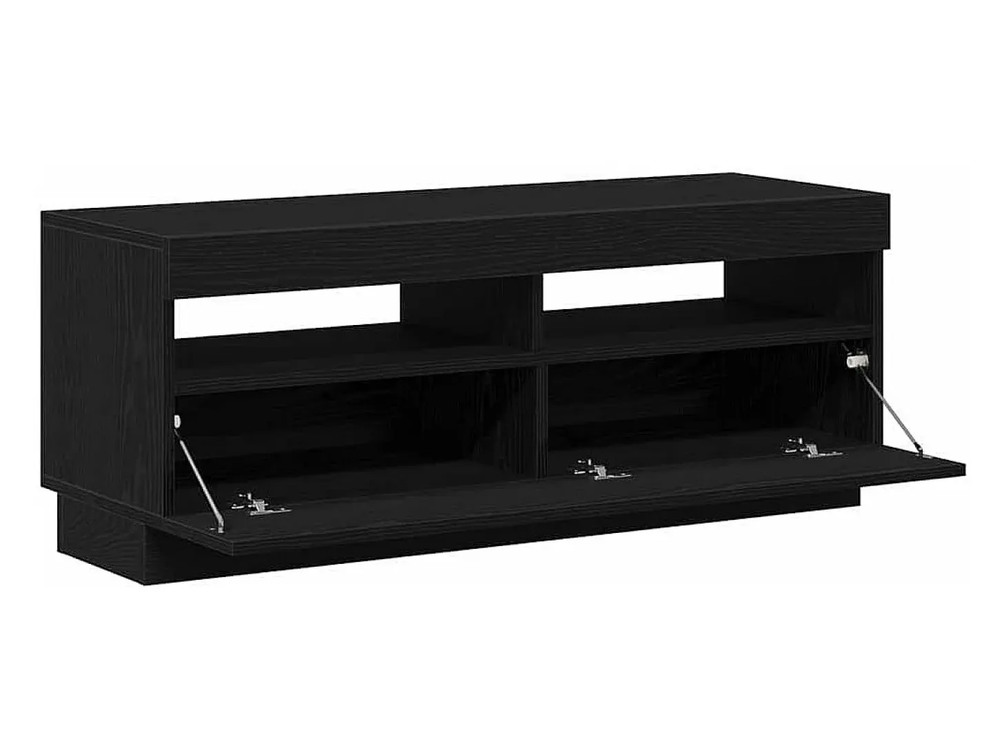 Gabinete de TV Negro 100 x 35 x 40 cm Madera contrachapada