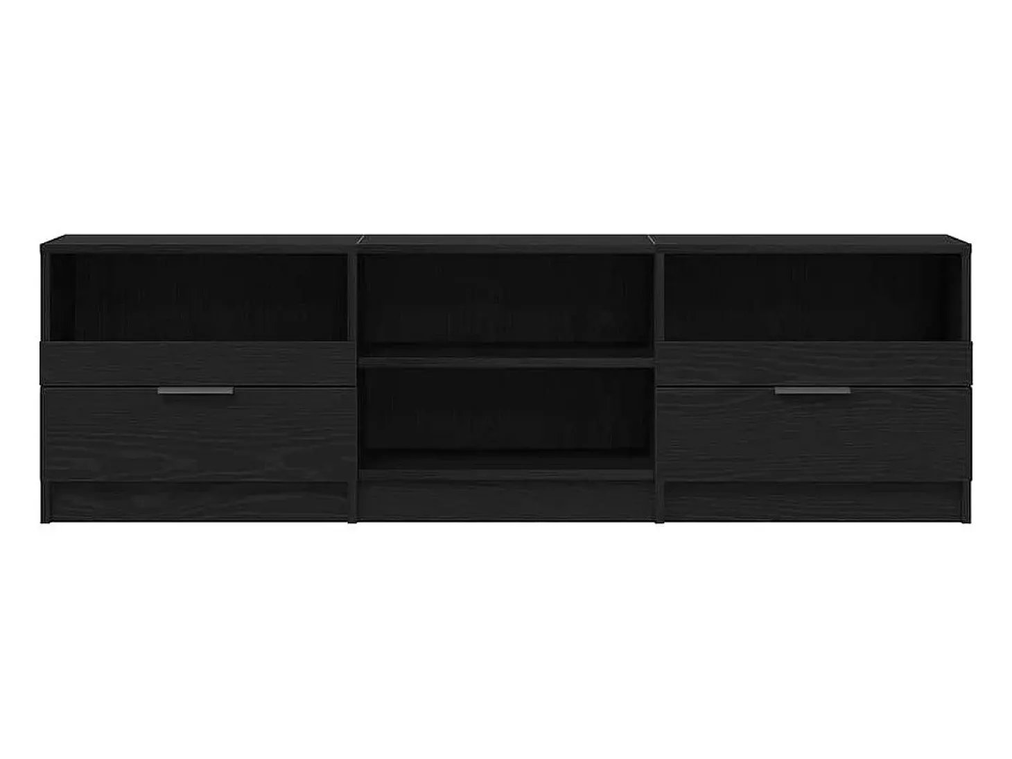 Gabinete de TV Negro 150 x 33.5 x 45 cm Madera contrachapada