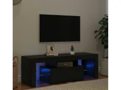Gabinete de TV Negro 120 x 35 x 40 cm Madera contrachapada