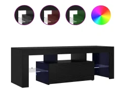 Gabinete de TV Negro 120 x 35 x 40 cm Madera contrachapada