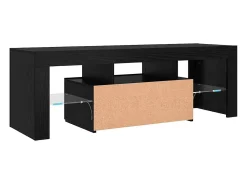 Gabinete de TV Negro 120 x 35 x 40 cm Madera contrachapada