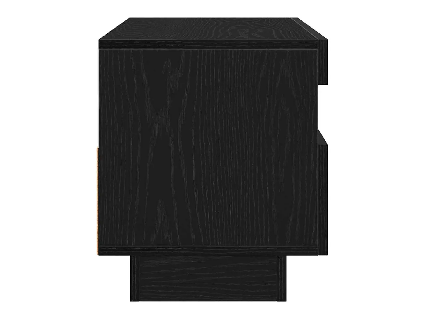 Gabinete de TV Negro 80 x 35 x 40 cm Madera contrachapada