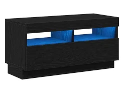 Gabinete de TV Negro 80 x 35 x 40 cm Madera contrachapada