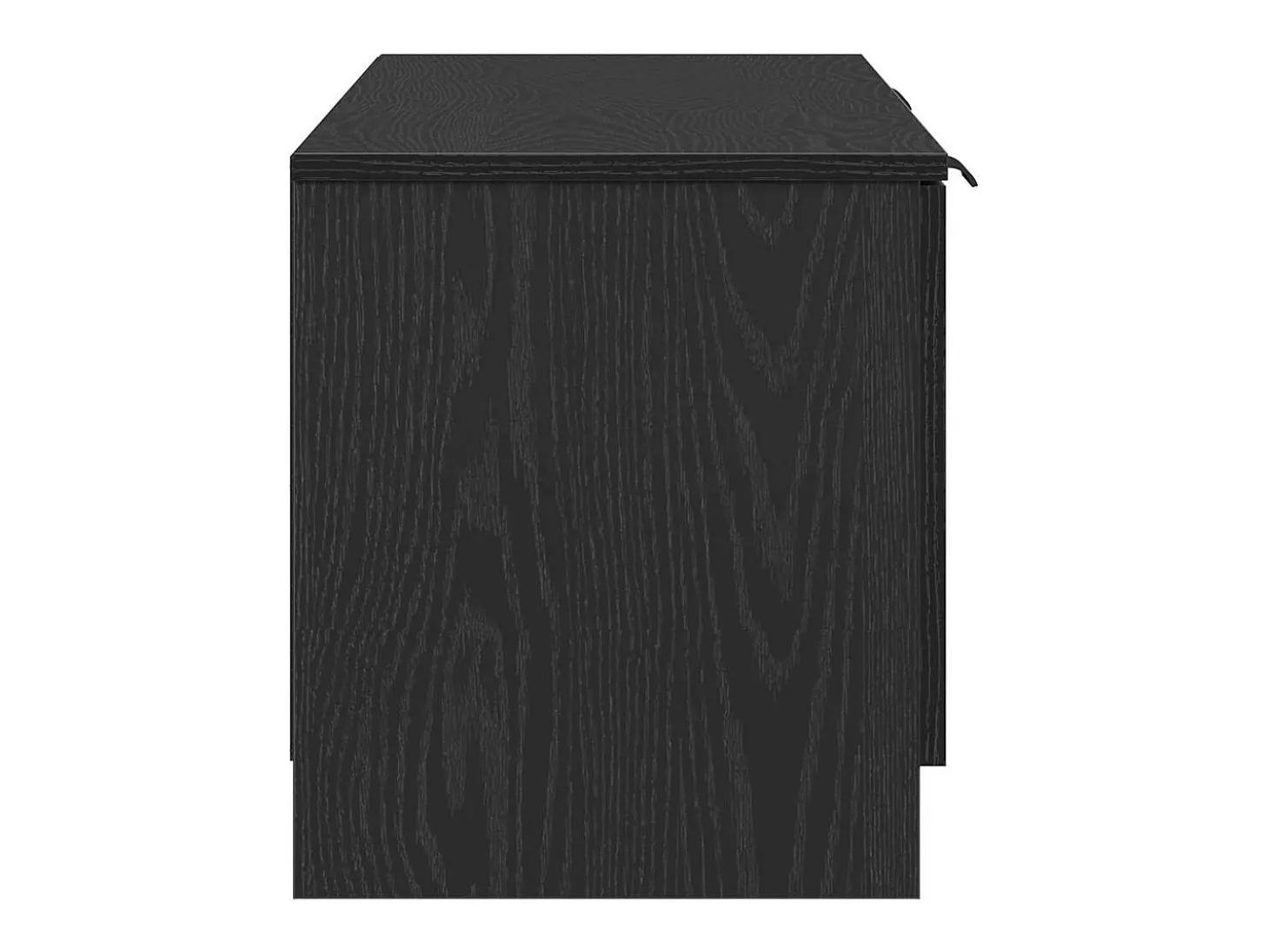 Gabinete de TV Negro 140 x 35 x 40 cm Madera contrachapada
