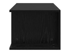 Gabinete de TV Negro 90 x 39 x 30 cm Madera contrachapada