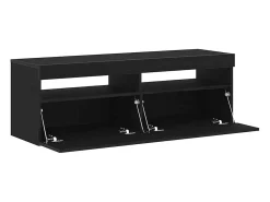 Gabinete de TV Negro 120 x 35 x 40 cm Madera contrachapada