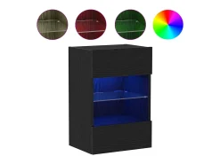 Gabinete de TV Negro 40 x 30 x 60.5 cm Madera contrachapada