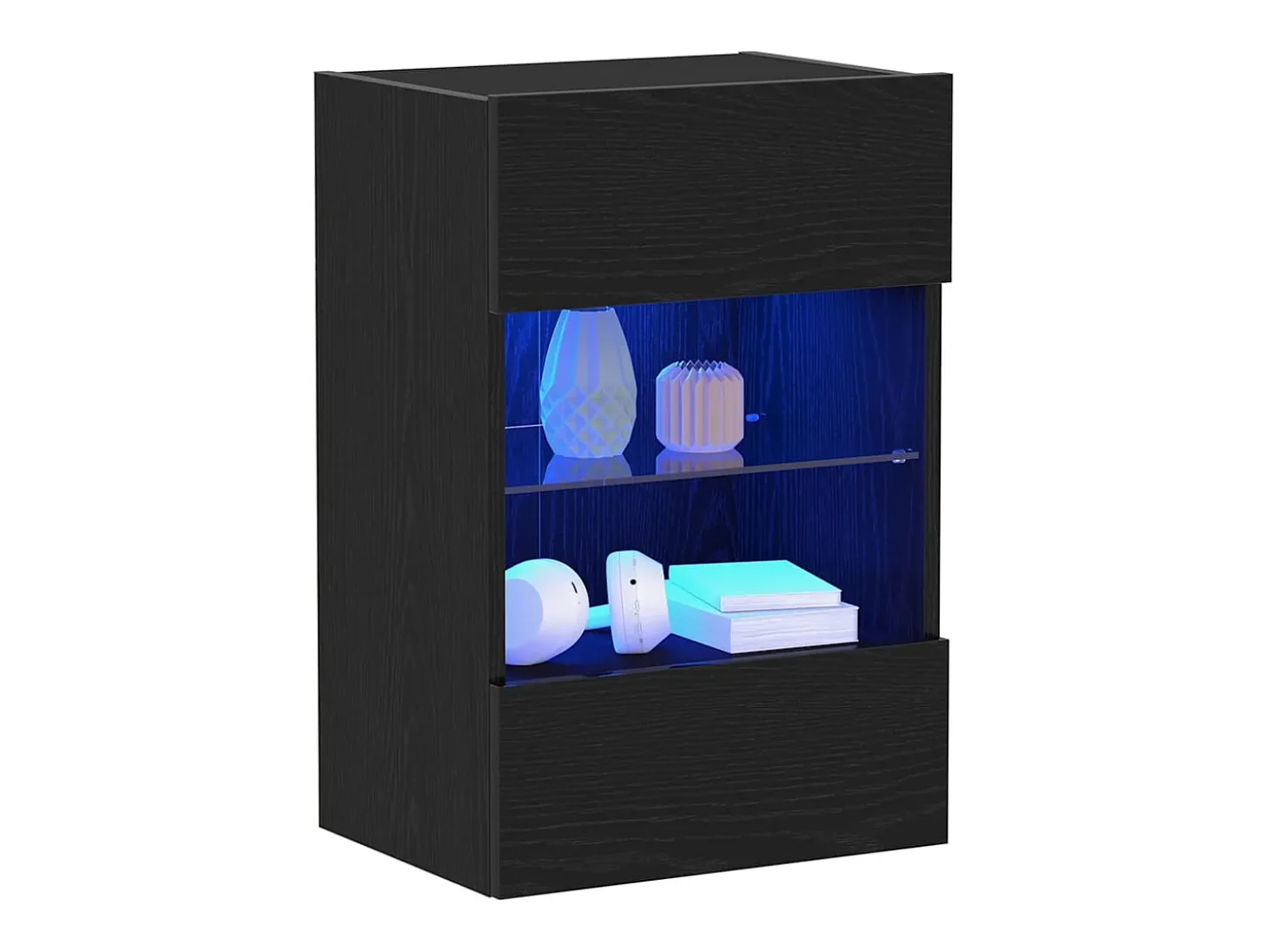 Gabinete de TV Negro 40 x 30 x 60.5 cm Madera contrachapada
