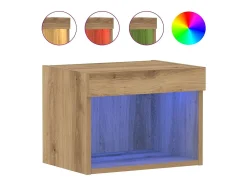 Gabinete de TV Roble artesanal 40 x 30 x 30 cm