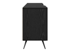 Gabinete de TV Roble negro 150 x 30 x 50 cm