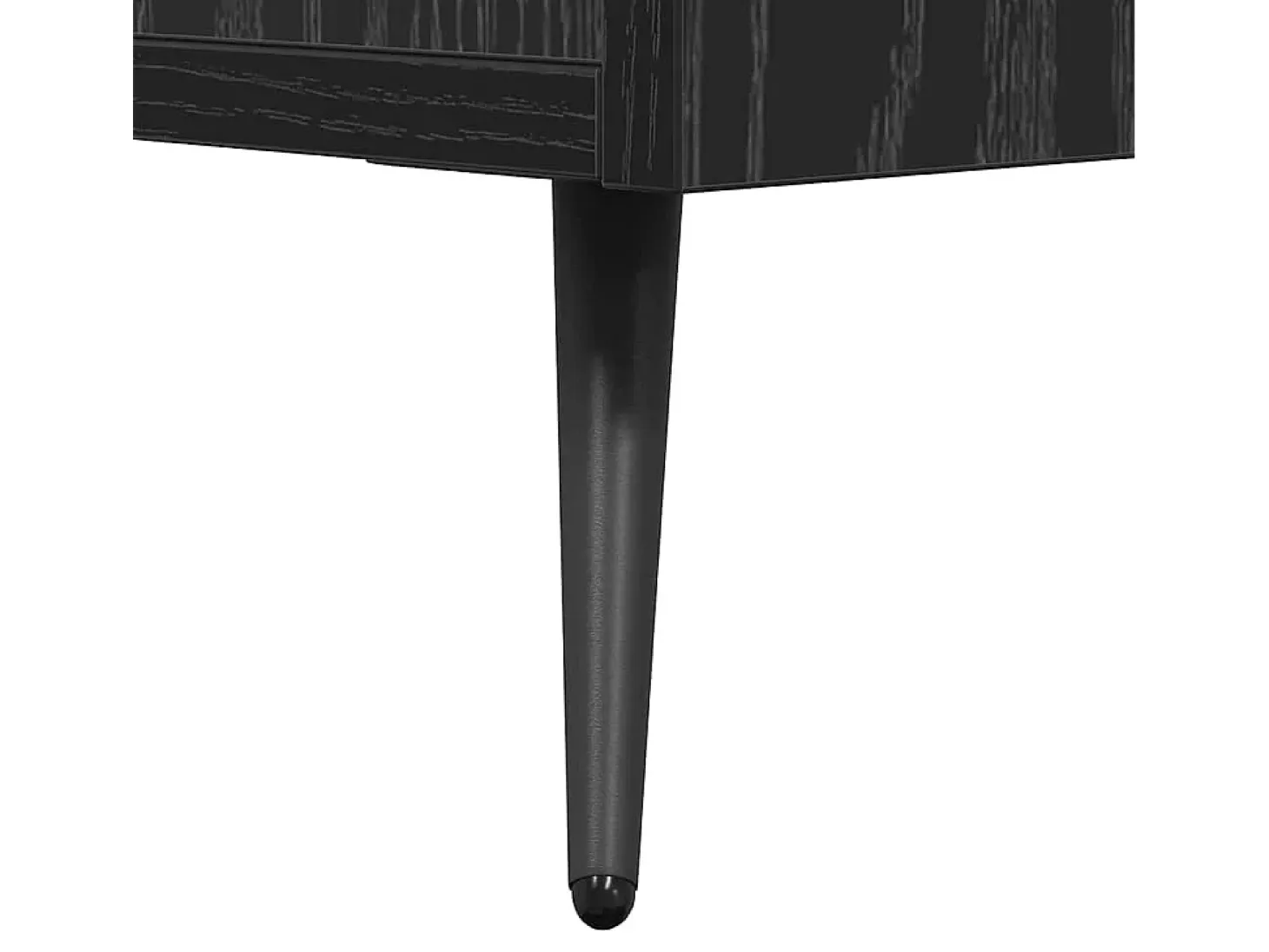 Gabinete de TV Roble negro 150 x 30 x 50 cm