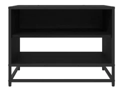 Gabinete de TV Roble negro 61 x 40 x 46 cm Madera contrachapada