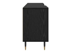 Gabinete de TV Roble negro 150 x 30 x 50 cm