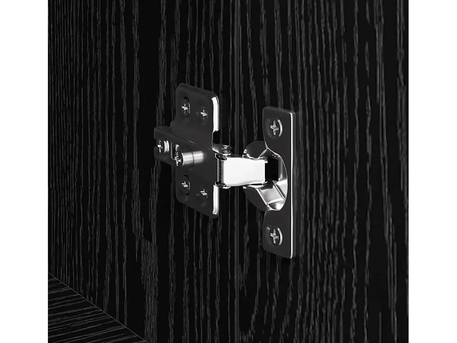Gabinete de TV Roble negro 150 x 30 x 50 cm