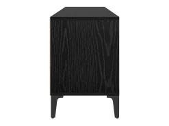 Gabinete de TV Roble negro 150 x 30 x 44.5 cm
