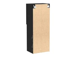 Gabinete de TV Roble Negro 40.5 x 30 x 102 cm