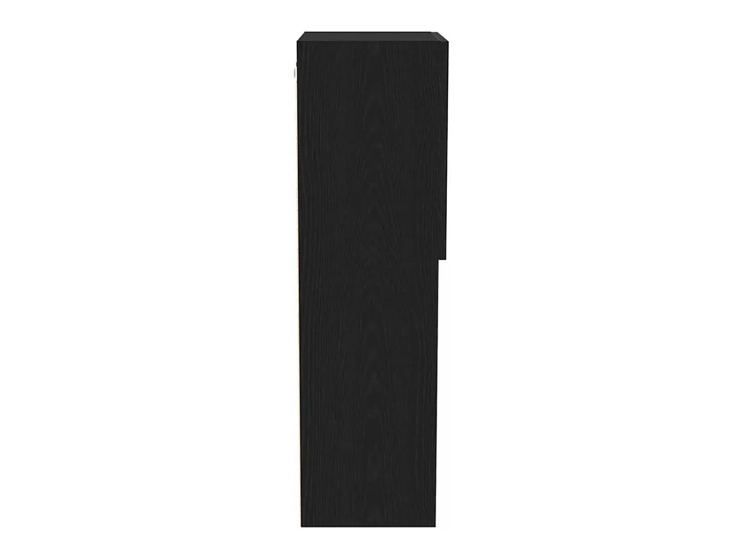 Gabinete de TV Roble Negro 40.5 x 30 x 102 cm