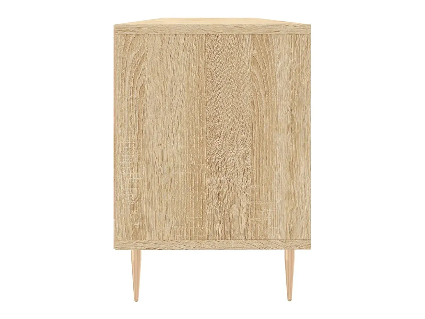 Galax Mueble de TV madera contrachapada roble Sonoma 150x30x44,5 cm