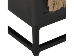 Garden Furniture - Mueble para TV de madera maciza de mango 120x30x40 cm