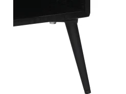 Garden Furniture - Mueble de TV teca maciza reciclada 112x31x45 cm