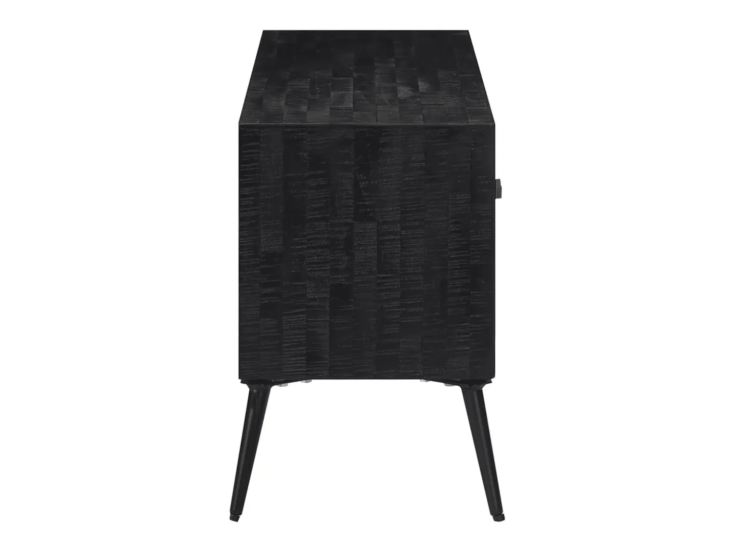Garden Furniture - Mueble de TV teca maciza reciclada 112x31x45 cm