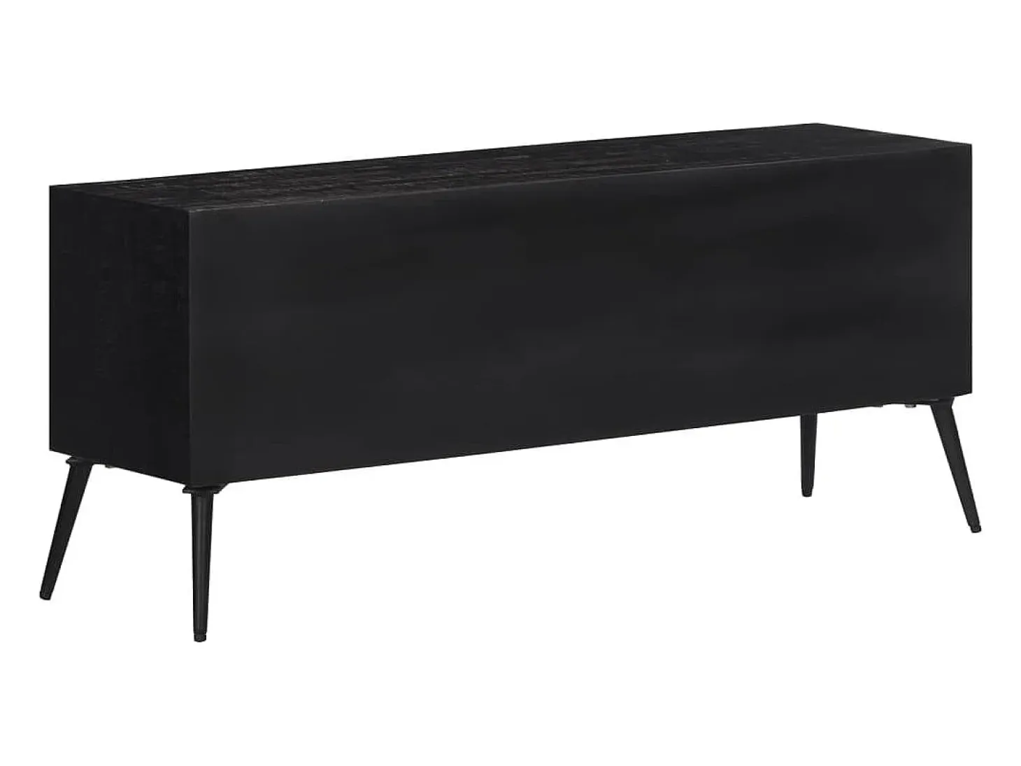 Garden Furniture - Mueble de TV teca maciza reciclada 112x31x45 cm