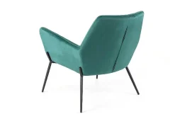 Gin - Sillón de terciopelo verde
