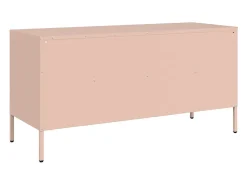Gryln Mueble para TV acero rosa 100,5x39x50,5 cm