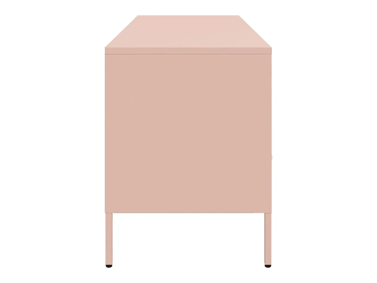 Gryln Mueble para TV acero rosa 100,5x39x50,5 cm