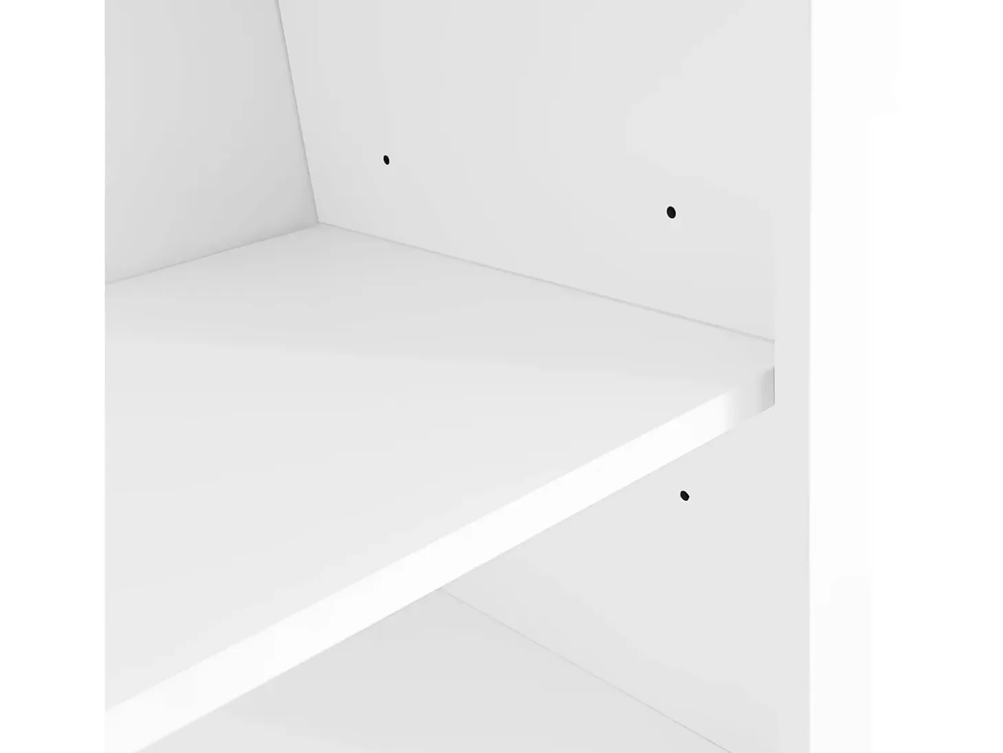 Guardarropa blanco con banco, zapatero, 3 ganchos y almacenaje abierto 120x40x190 cm