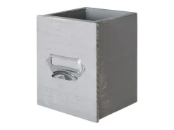 Guardarropa MCW-C49, aspecto shabby, gris