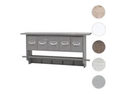 Guardarropa MCW-C49, aspecto shabby, gris