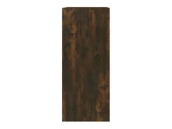 Hafida Estantería/divisor de espacios color roble ahumado 40x30x72 cm