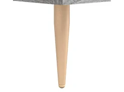 Hermanni Mueble para TV madera de ingeniería gris Sonoma 150x30x50 cm