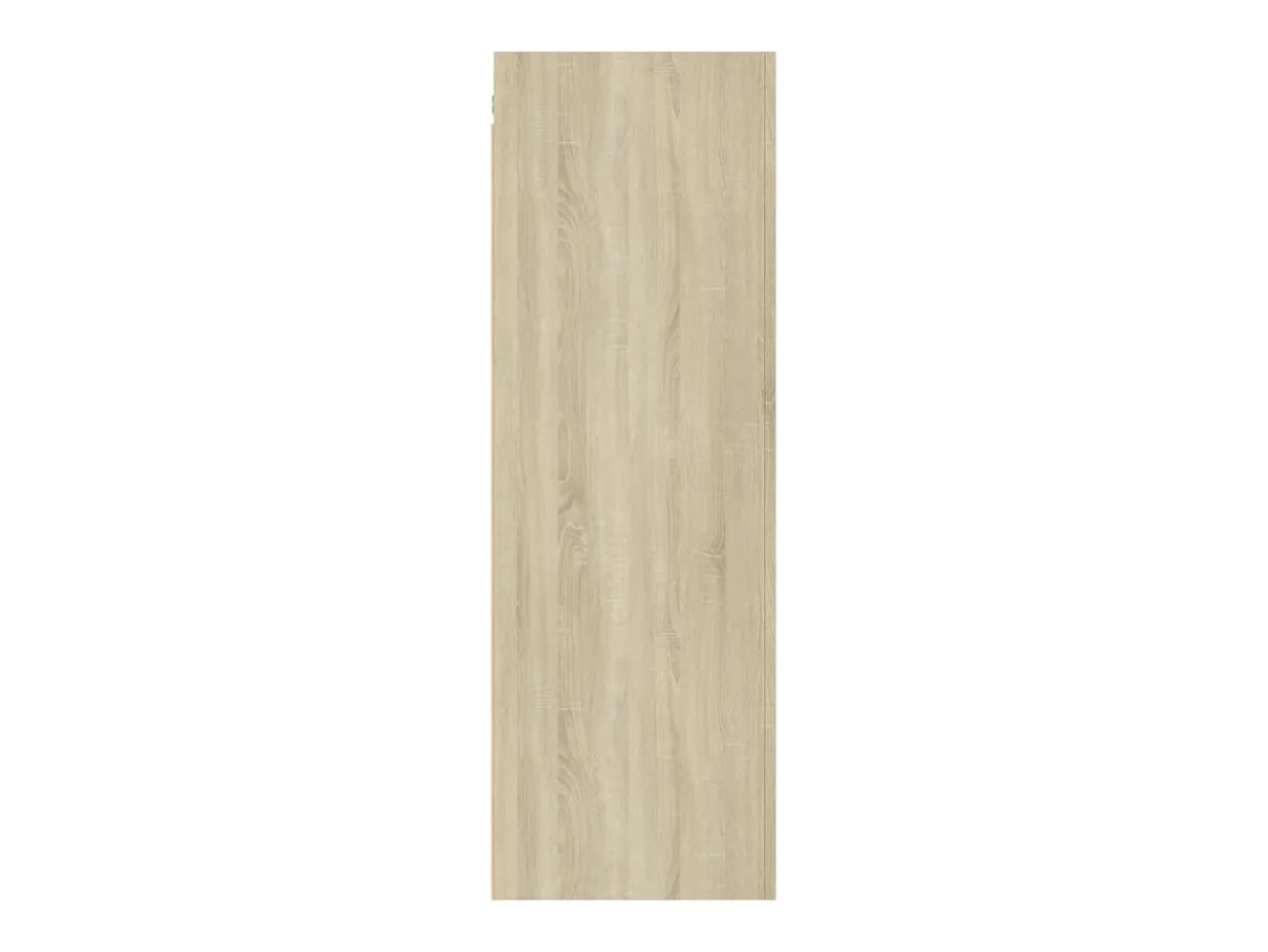 Hoeselt Mueble de TV madera contrachapada color roble 30,5x30x90 cm