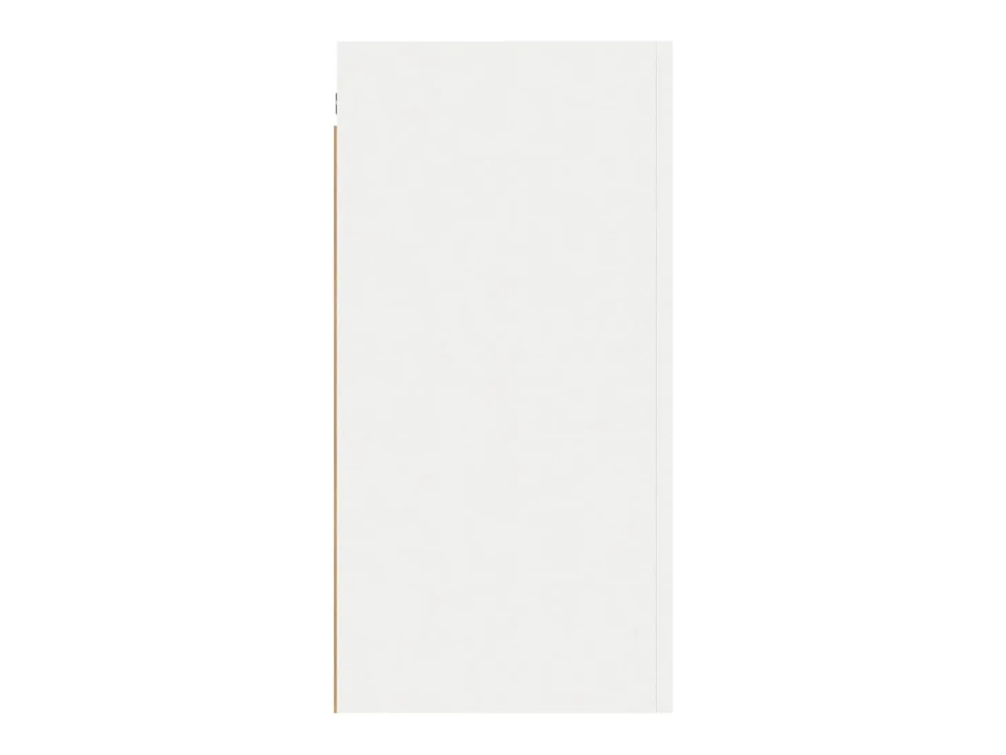 Hoeselt Mueble para TV de madera contrachapada blanco 30,5x30x60 cm