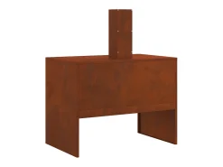 Hoguera Marrón 80 x 50 x 96 cm Acero autopatinable