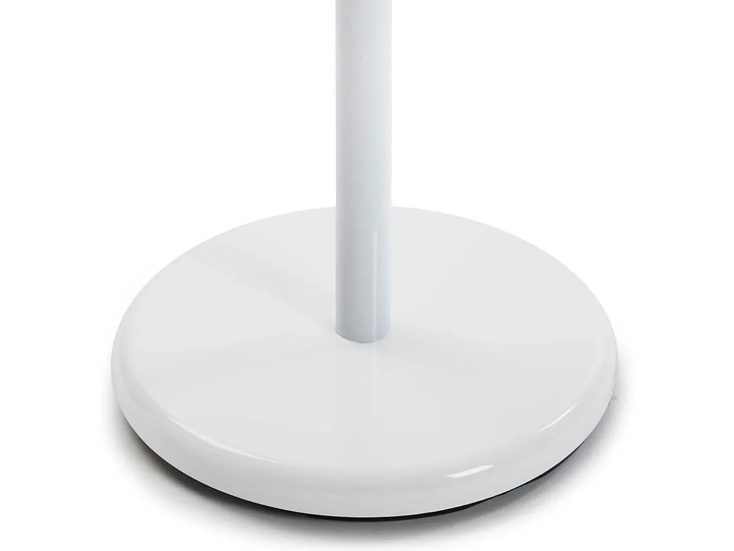 Holstebro Perchero de Pie de Estilo Minimalista, Blanco, 180x28x28cm