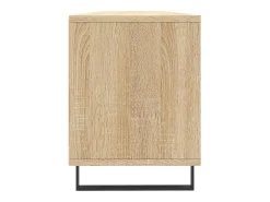 Hørning Mueble de TV madera contrachapada roble Sonoma 150x30x44,5 cm