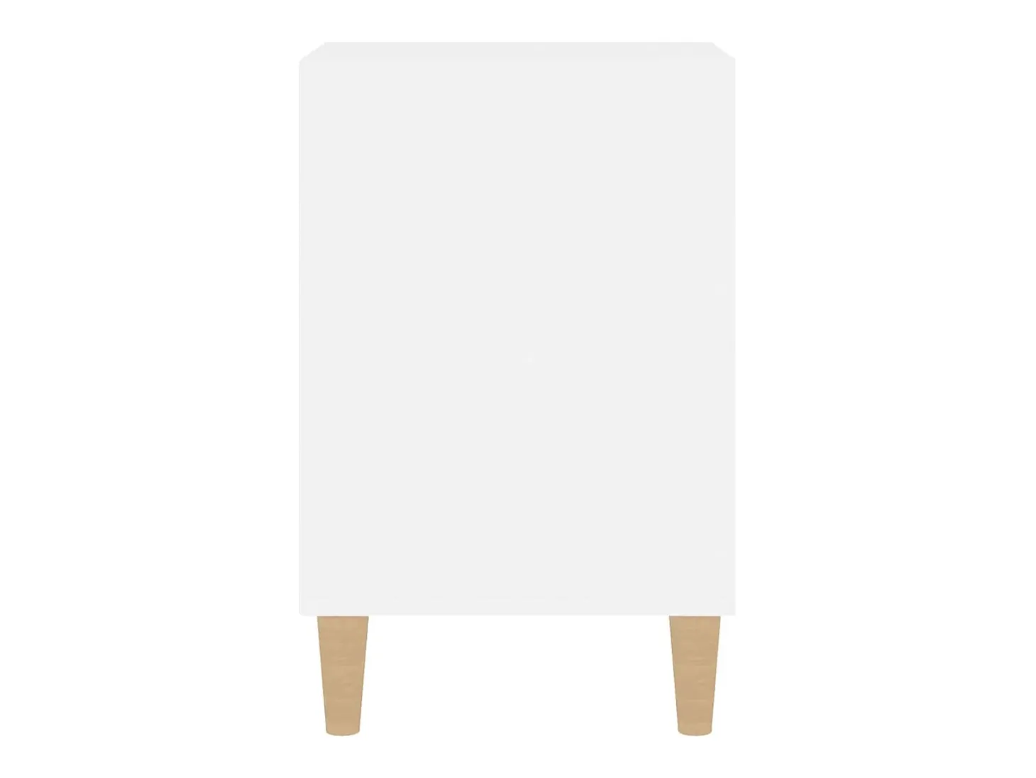 Ibtihal Mueble para TV madera contrachapada blanco 100x35x55 cm