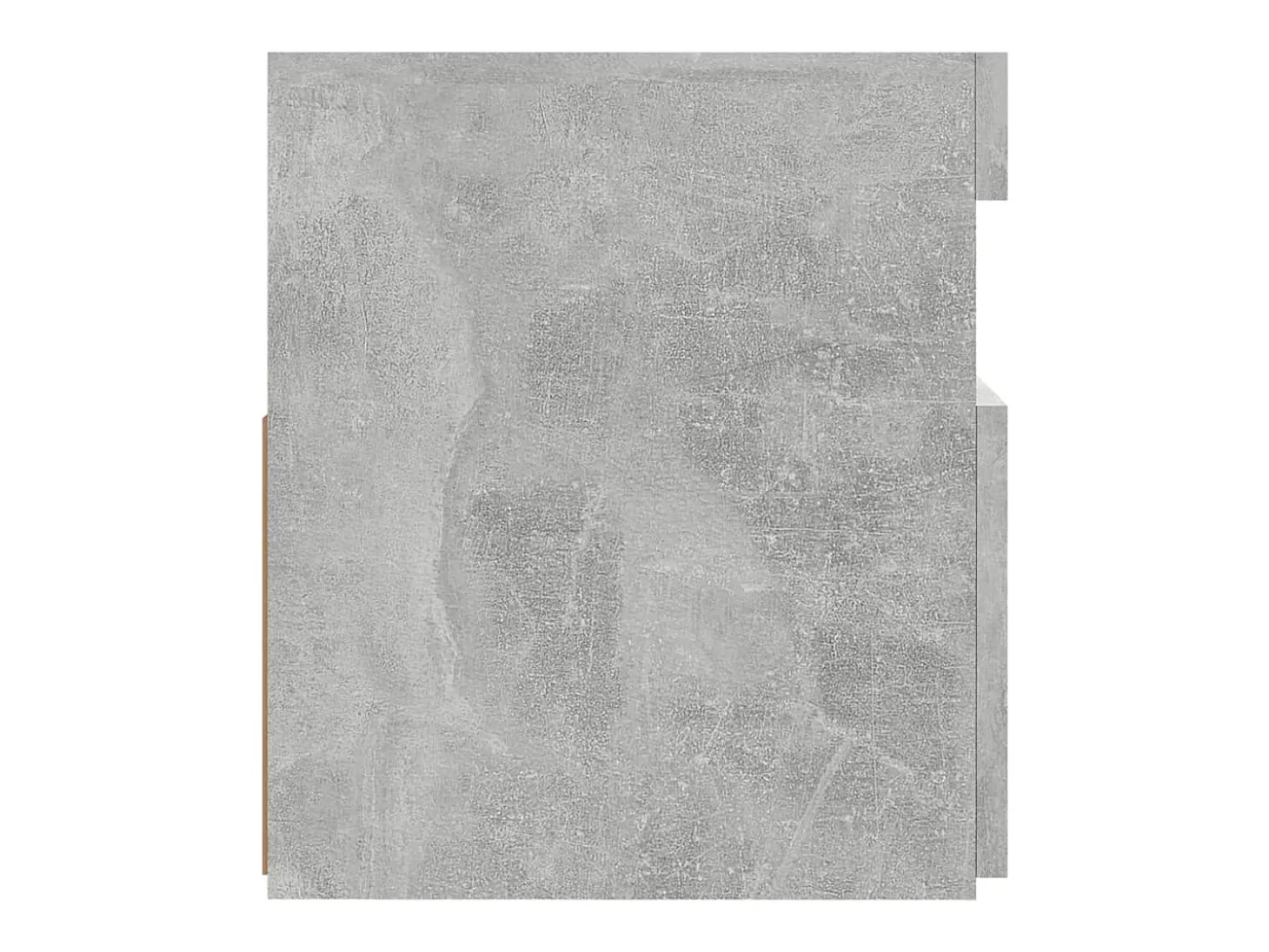 Ilion Mueble de TV con luces LED gris hormigón 120x35x40 cm