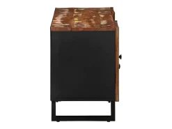 Invar Mueble TV madera reciclada y madera contrachapada 105x33,5x46cm