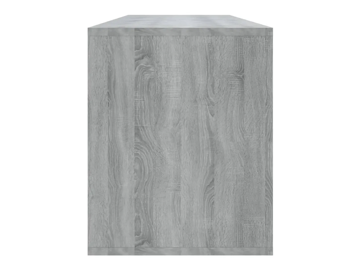 Isolde Mueble de TV madera de ingeniería gris Sonoma 130x35x50 cm