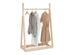Jacques-Marie Perchero de madera maciza de pino 100x45x150 cm